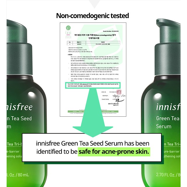 [Innisfree] Serum Hạt Trà Xanh  -  The Green Tea Seed Serum 80ml