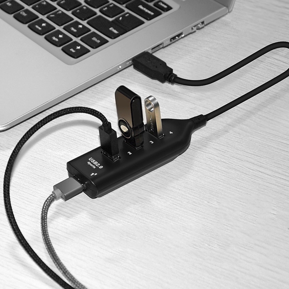 Bộ Chia 4 Cổng Micro Usb 2.0 Tốc Độ Cao