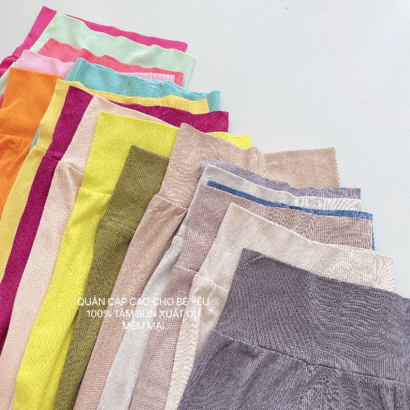 COMBO 5 QUẦN CẠP CAO CHO BÉ