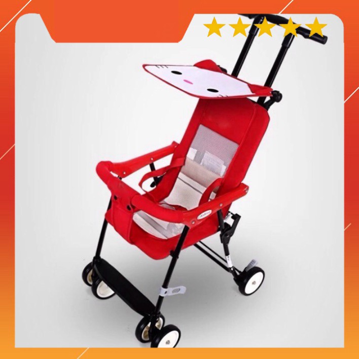 Xe đẩy du lịch gấp gọn siêu nhẹ Seebaby QQ1-2