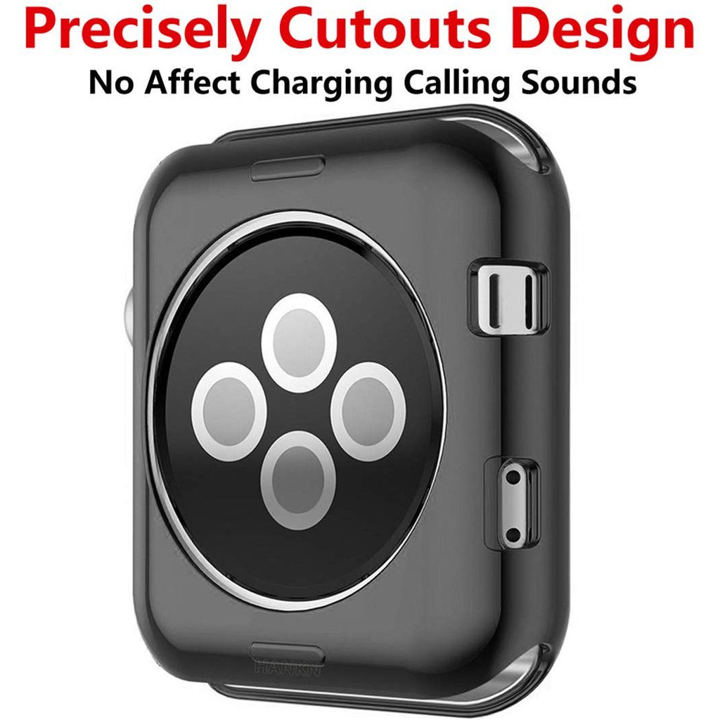 Ốp Bảo Vệ Bằng TPU Mềm Dành Cho Apple Watch 45mm 41mm 44mm 40mm 42mm 38mm Series 8 / 7 / SE / 6 / 5 / 4 / 3 / 2 / 1
