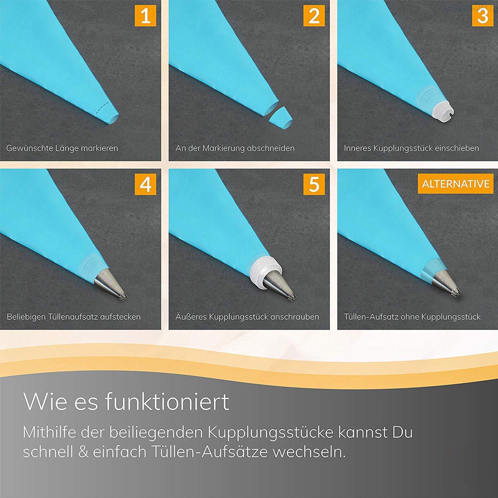 Set 68 Đuôi Bắt Bông Kem Trang Trí Bánh Bằng Thép Không Gỉ Tiện Dụng Cho Nhà Bếptool01