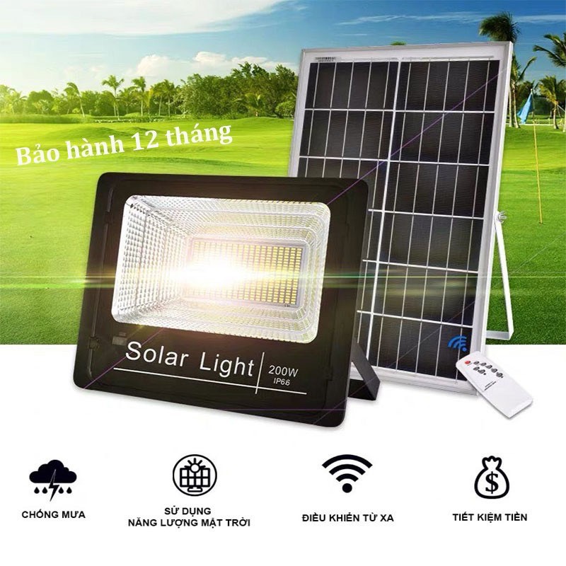 ĐÈN NĂNG LƯỢNG MẶT TRỜI 100W 200W 60W 45W 25W ĐÈN LED NGOÀI TRỜI KHÔNG DÙNG ĐIỆN CHỐNG THẤM NƯỚC SOLAR LIGHT LNT