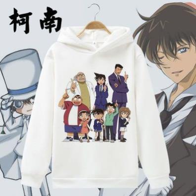 Áo Hoodie Thám Tử Lừng Danh Conan!! size 20 - 80kg chất đẹp L1 shop uy tín
