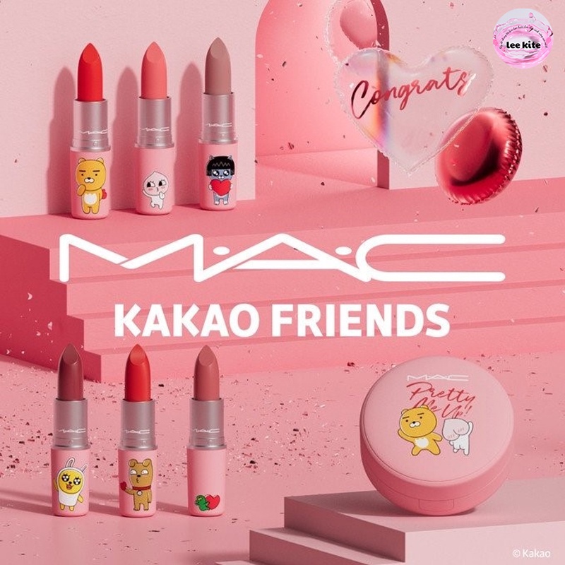 Son MAC Kakao Friends Limited Make A Wish - Hồng Đất