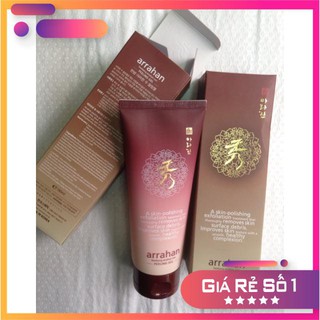 [KHO SỈ] Kem tẩy da chết mặt arrahan 180ml Hang quốc
