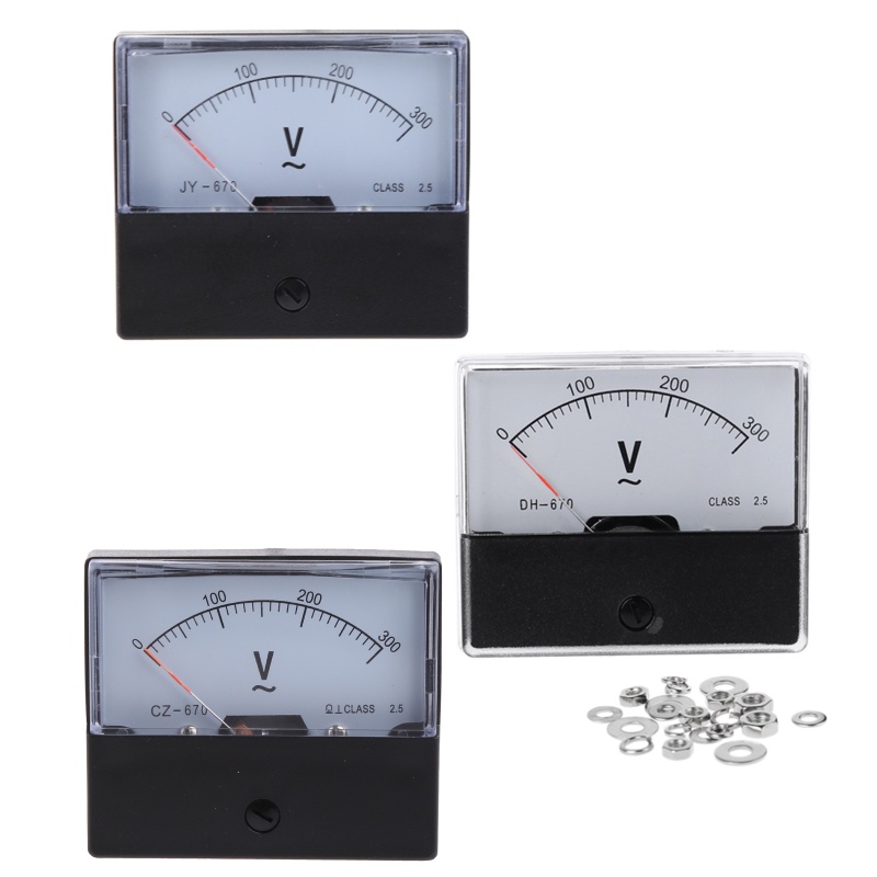 Vôn Kế DH-670 AC 0-300V 2.5 Chuyên Dụng Chất Lượng Cao