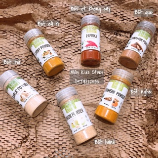 Bột tỏi/bột hành...hữu cơ Jackie’s Kitchen