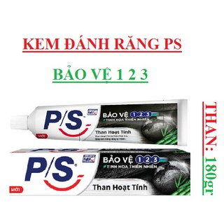 Bán Buôn Kem Đánh răng P/S than hoạt tính 180gr kẹp tặng