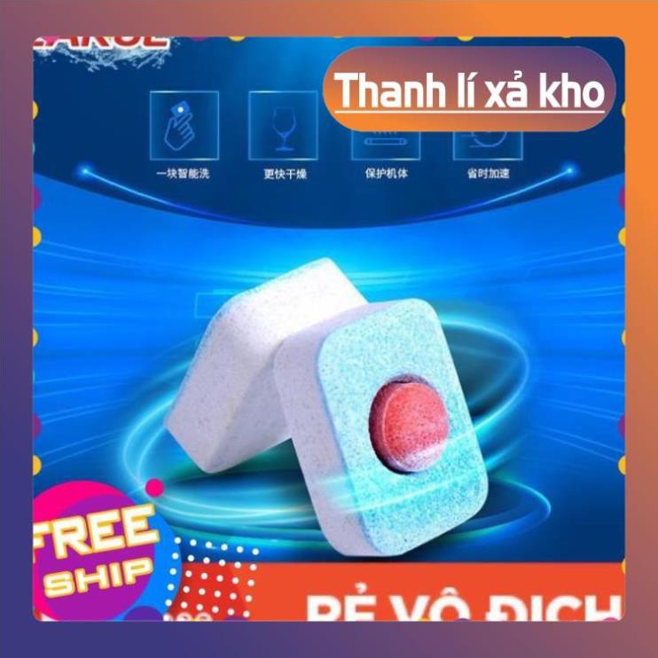 [Diệt Khuẩn] Viên rửa chén LARGE 5in1 ,Siêu Sạch,Siêu Tiết Kiệm
