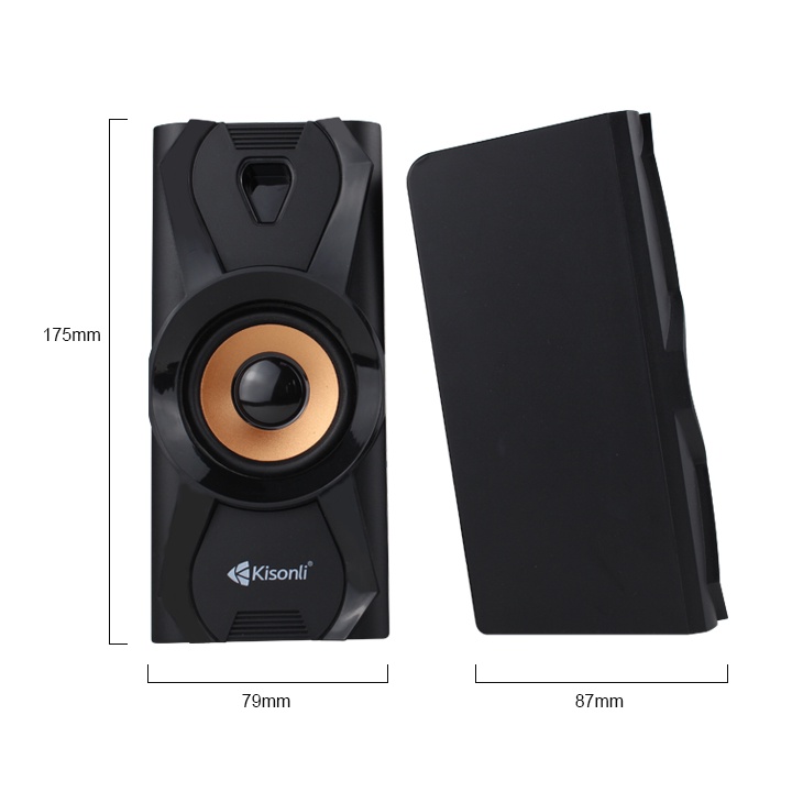 Loa vi tính 2.0 Kisonli U-9003 âm thanh cực hay