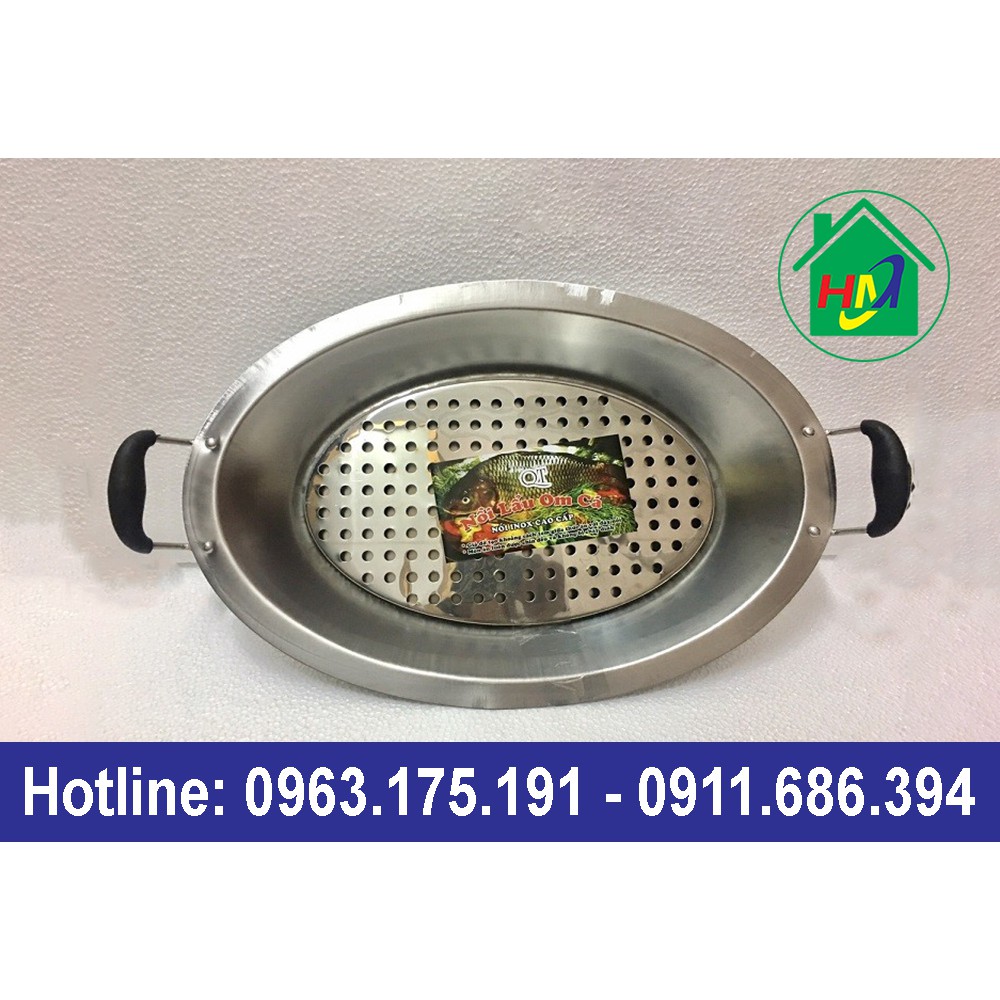 Khay Cá Chép Om Dưa Inox Đẹp