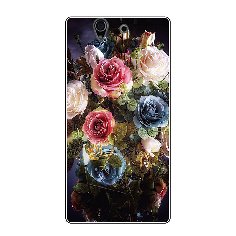 Ốp Lưng Tpu Mềm In Hình Đẹp Mắt Cho Sony Xperia Z L36H L36I C6603 C6602