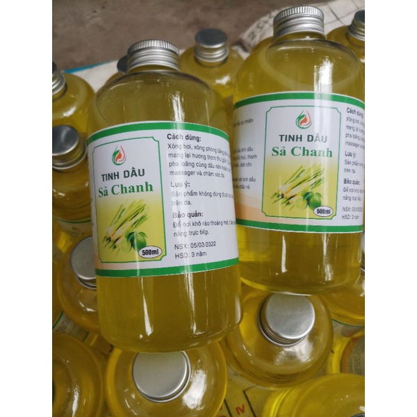 Sỉ giá rẻ tinh dầu sả chanh chai 500ml 20000 một chai
