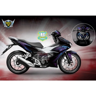 Tem rời dán xe winner X dán xe đen