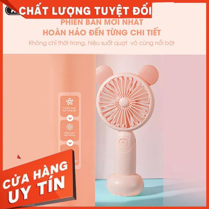 Quạt mini Remax,Thiết kế thời trang nhỏ gọn,Tích hợp pin 250mAh & 2 chế độ gió mát tiện lợi _Đồ gia dụng Remax DUHA