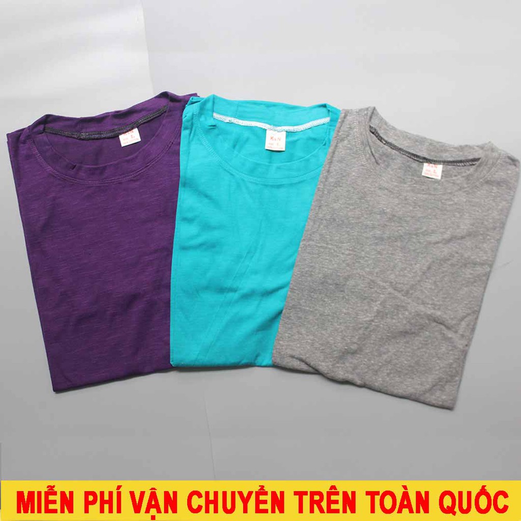 Áo Thun Cotton Nam Trơn - Bình Dân | BigBuy360 - bigbuy360.vn