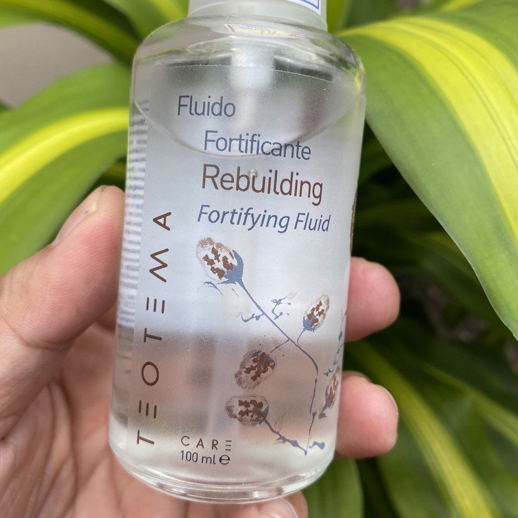 Serum phục hồi tóc cao cấp TEOTEMA Fluido Fortificante Rebuilding Fortifying Fluid 100ml