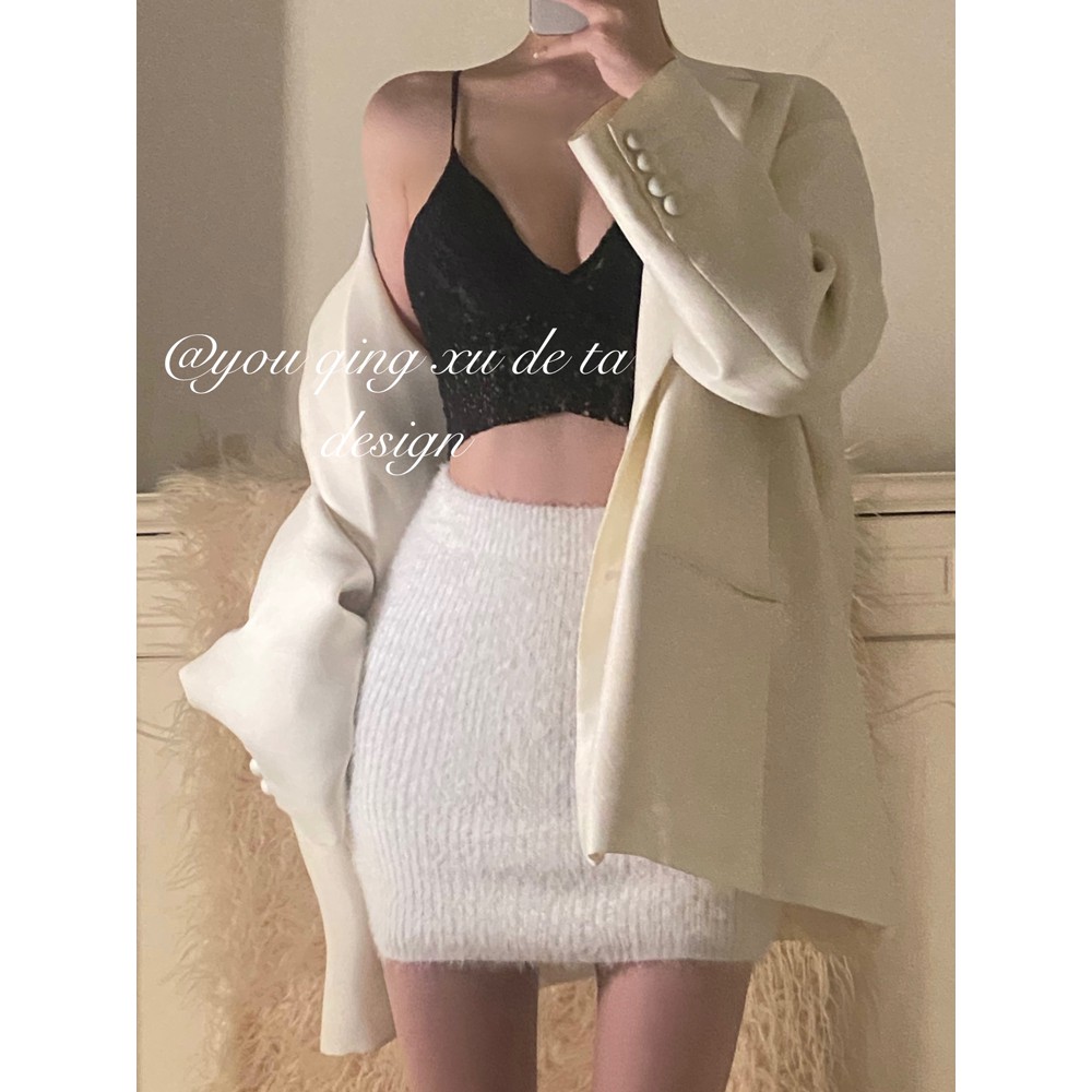 Áo ren hai dây phong cách Hàn Quốc xinh xắn cho nữ