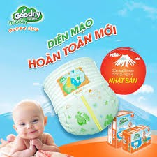 Tã bỉm quần goodry gói Jumbo size M60/L54/XL48/XXL44 chuẩn nhật