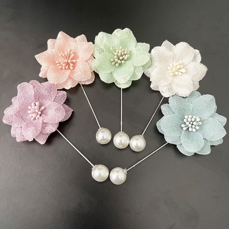 cài áo nữ handmade nhiều màu sắc