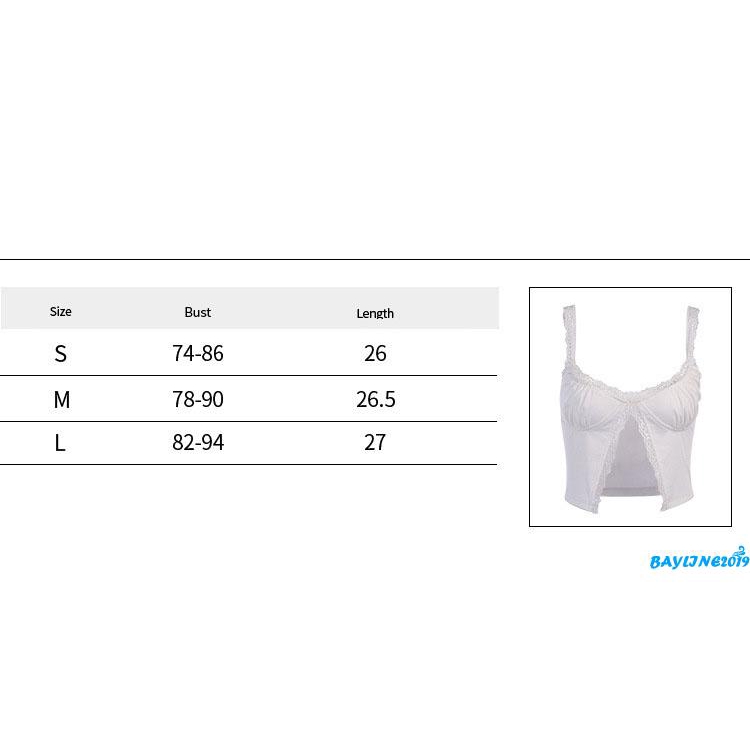 Áo Croptop 2 Dây Viền Ren Quyến Rũ Dành Cho Nữ