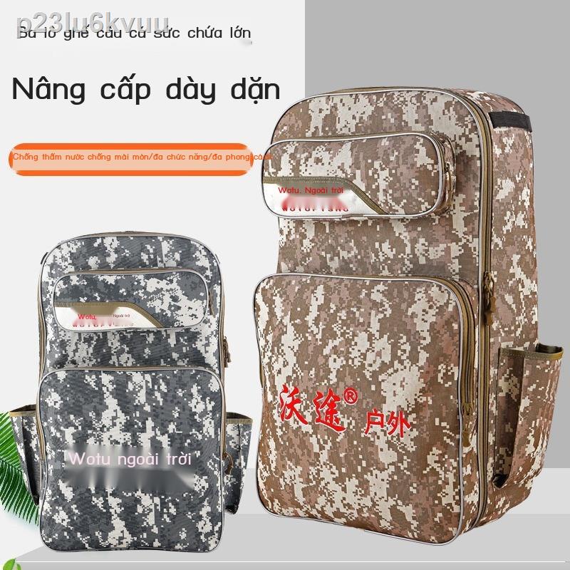 ❧ p23lu6kvuuTúi đựng ghế câu cá Túi đồ dày ba lô cần không thấm nước đa chức năng Phụ kiện