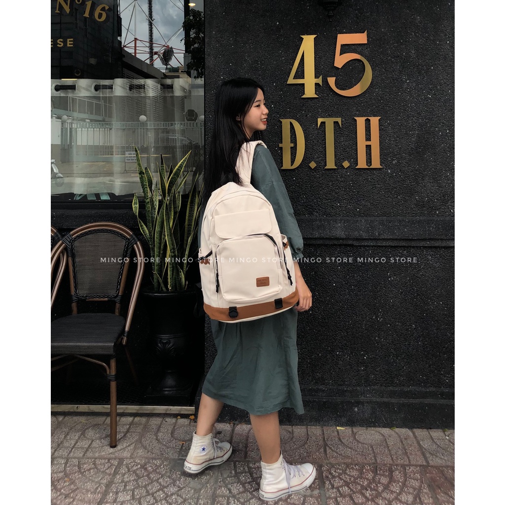 Cặp đi học balo cao cấp đẹp thời trang dễ thương chống nước ulzzang