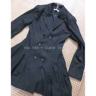 [LUKIE - ORDER] Váy vét kiểu xếp li siêu hot (Ảnh thật)