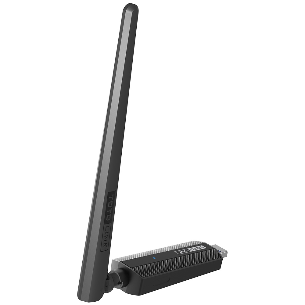 USB Wi-Fi 6 băng tần kép chuẩn AX1800. Hàng chính hãng TOTOLINK X6100UA .