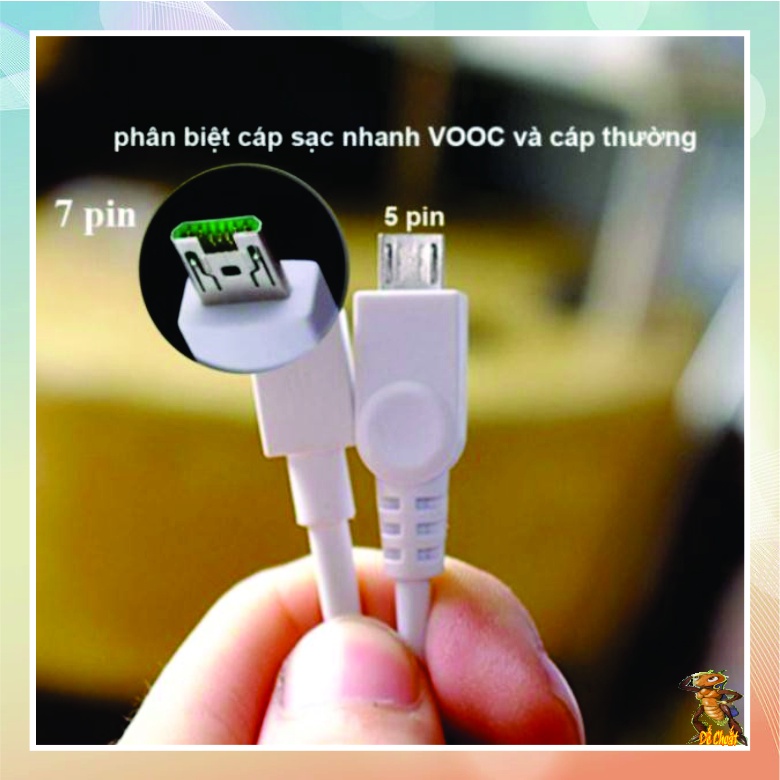 Dây, cáp sạc nhanh 4a vooc  cho điện thoại oppo chân sạc  usb  to type c, micro .