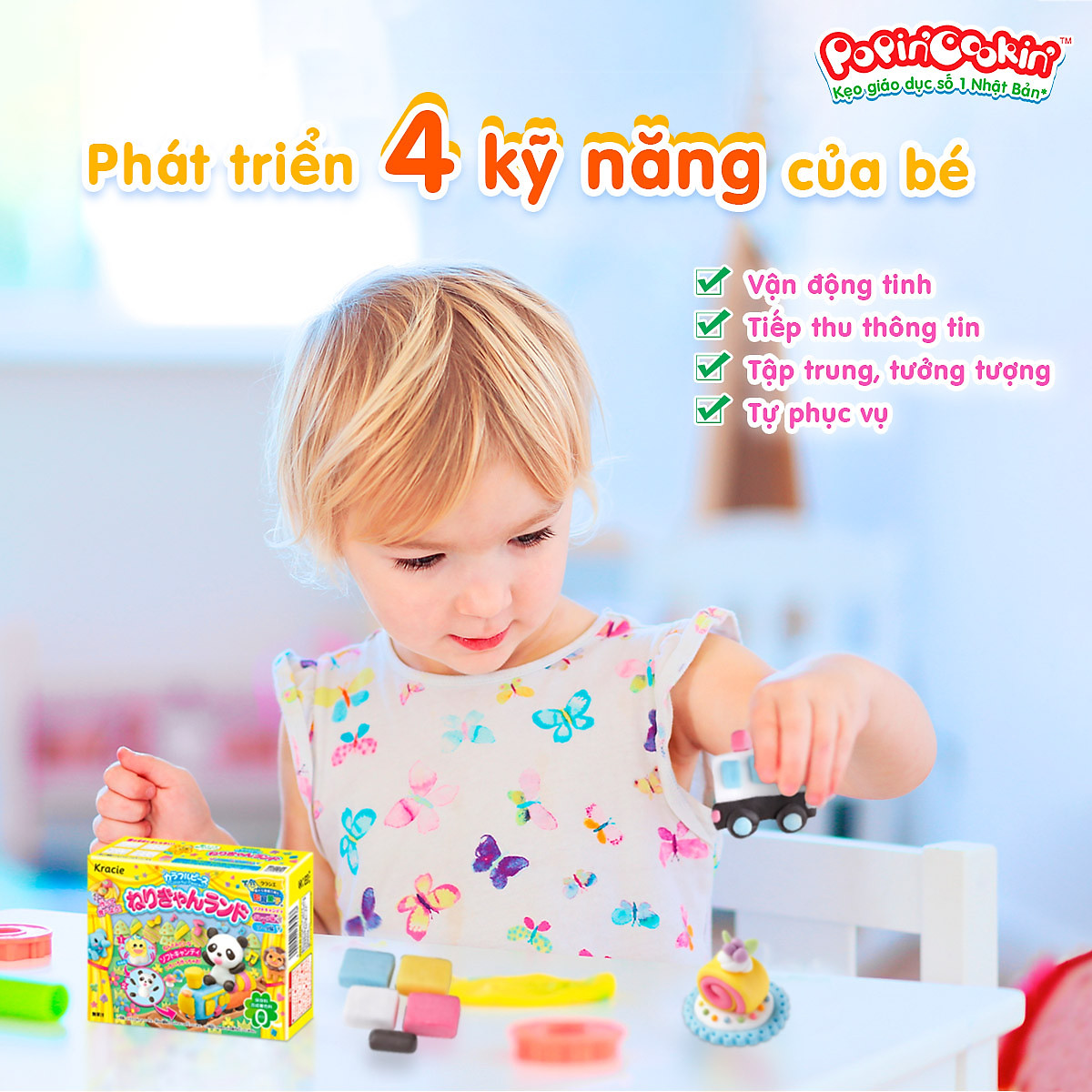 Mua ngay Combo 3 gói kẹo sáng tạo popin cookin: thế giới sắc màu + kem chocolate + thế giới diệu kỳ (ngẫu nhiên) p