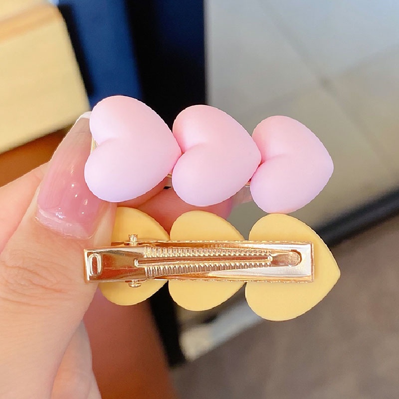 Kẹp Tóc Cỡ Nhỏ Màu Sắc Dễ Thương Phong Cách Nhật Bản Cho Nữ