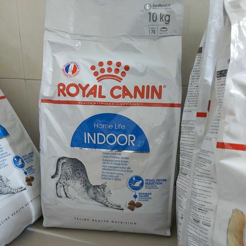 ROYAL CANIN INDOOR - Thức ăn mèo trưởng thành bao 10kg
