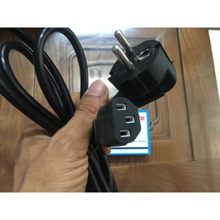 Dây nguồn máy tính để bàn 1,8m mầu đen