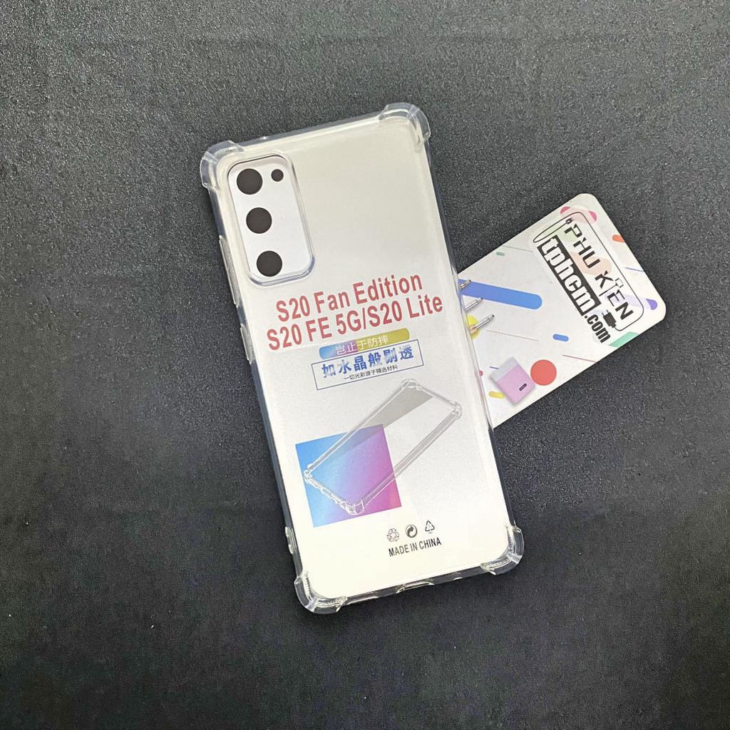 Ốp Lưng Samsung S20 FE - S20 Lite Dẻo Trong Suốt Chống Sốc