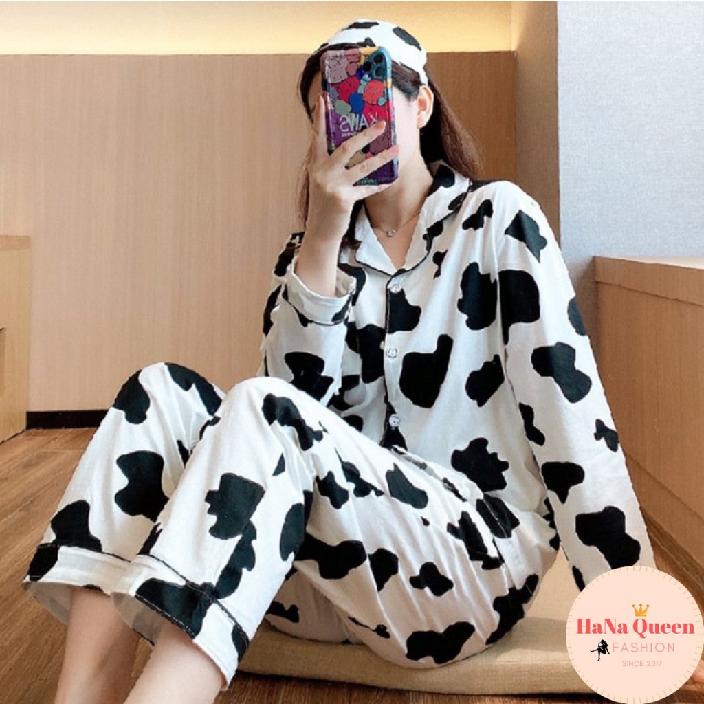 [Sẵn hàng] Bộ đồ ngủ Pijama dài tay mùa đông nhiều họa tiết con vật mẫu mới hot nhất