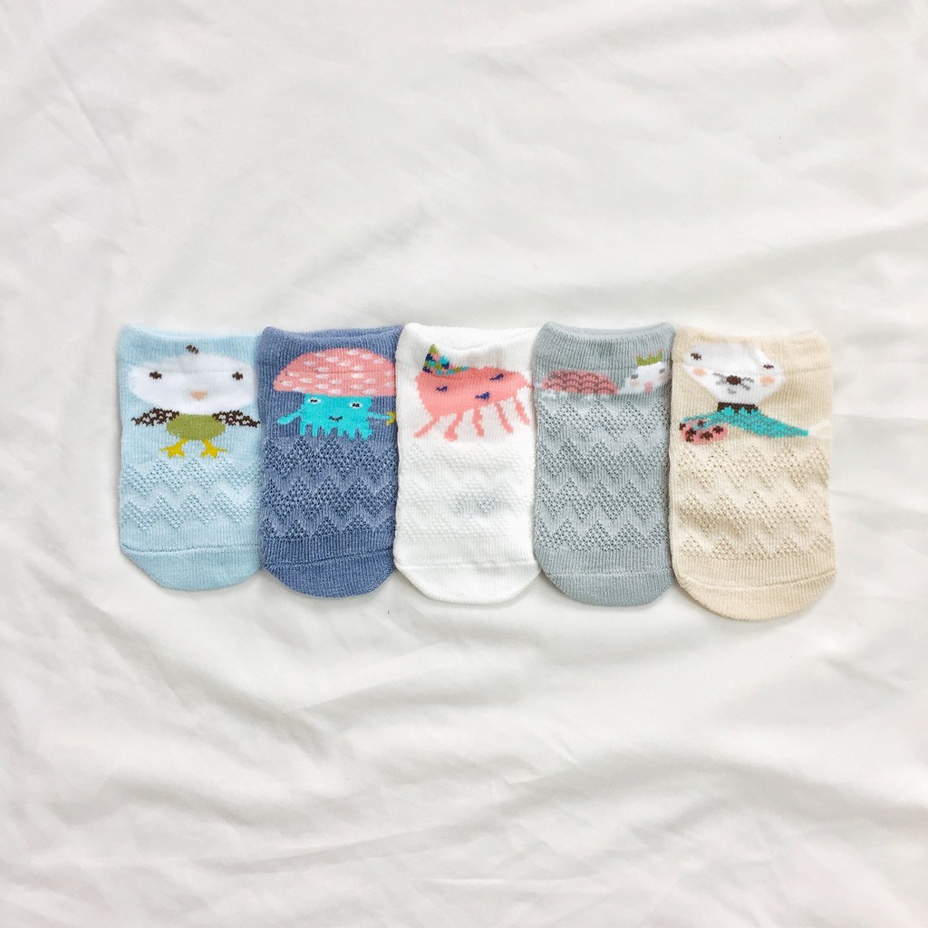 Set 5 đôi tất lưới cho bé