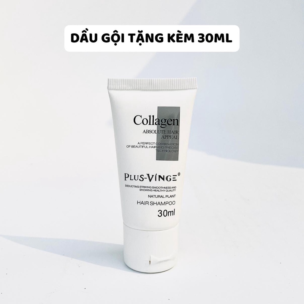 Dầu Xả Dầu Gội COLLAGEN VINGE PLUS 1000ML CHÍNH HÃNG - VINGER Plus Trắng Hương nước hoa phục hồi tóc hư tổn GX12