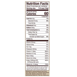 Men Dinh Dưỡng Bob’s Red Mill Large Flake Nutritional Yeast 142g