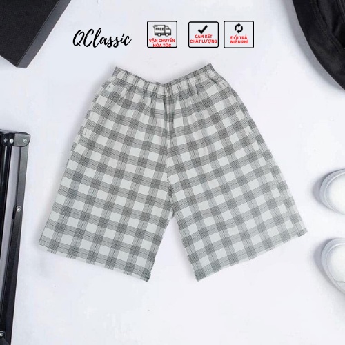Combo 5 Quần đùi Nam Mùa hè QClassic - Vải xi gió thoáng mát