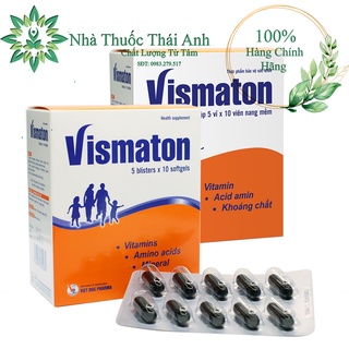 Vismaton  Viên Uống - Bổ Sung Vitamin Tổng Hợp