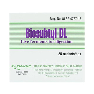 MEN TIÊU HÓA BIOSUBTYL DL