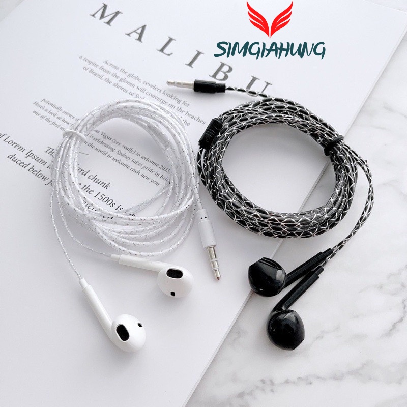 Tai Nghe Nhét Tai Có Dây Dài 2M Thích Hợp Máy Tính - Laptop - Máy Tính Bảng - Điện Thoại