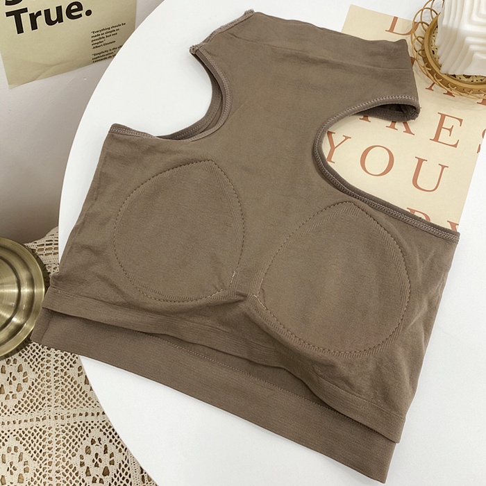 Áo ba lổ cổ lọ khoét vai màu trơn basic croptop dành cho nữ BS39