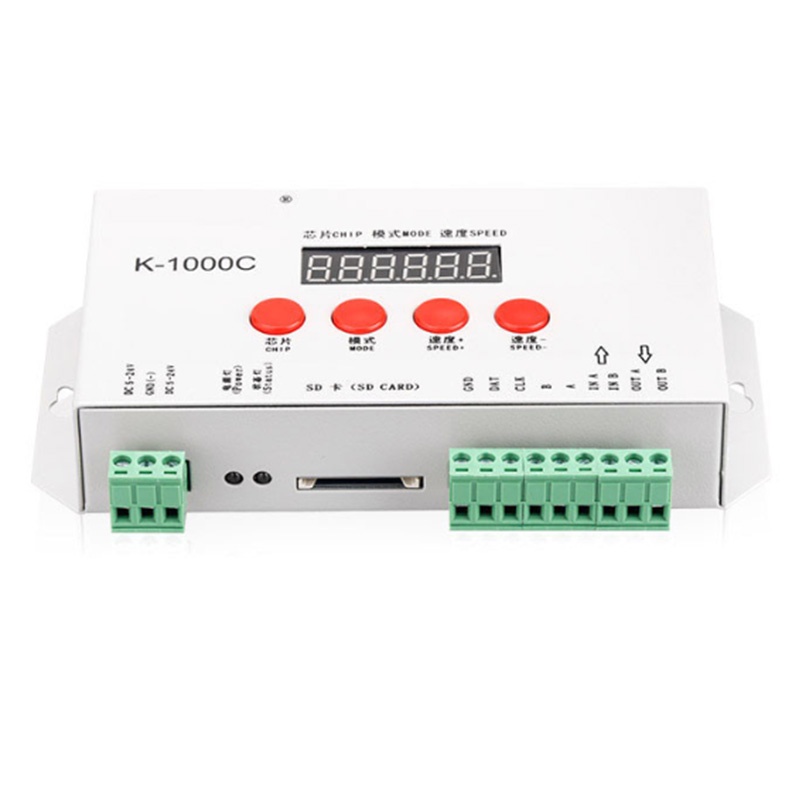 Bảng mạch điều khiển K-1000C WS2812B WS2811 APA102 T1000S WS2813 LED 2048 Pixel DC5-24V