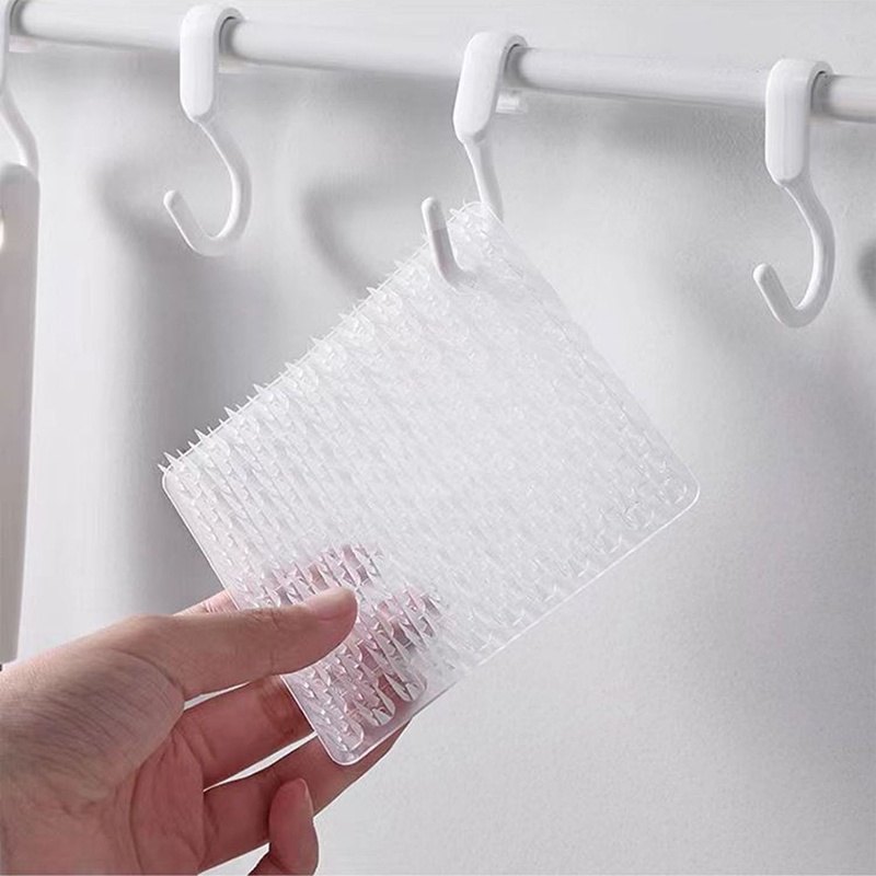 Bàn Chải Vệ Sinh Rau Củ Quả Dạng Cong Tiện Dụng Cho Nhà Bếp