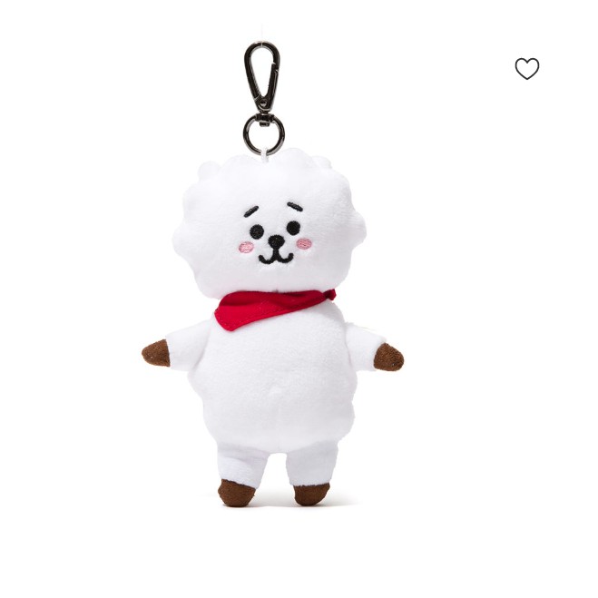 Móc khóa BT21 thú bông Bagcharm doll hàng chính hãng