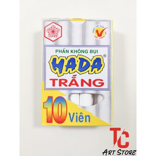 Phấn viết bảng trắng - Phấn không bụi HADA