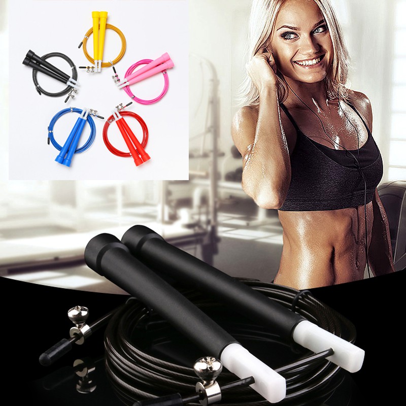 Dây nhảy bằng thép và tay cầm nhựa ABS 3m chất lượng cao